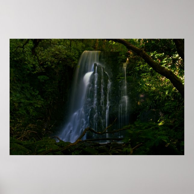 Poster Nova Zelândia: Matai Falls (Frente)