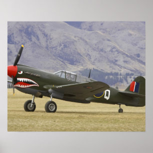 Pôster Nova Zelândia, Otago, Wanaka, Warbird Superior a 