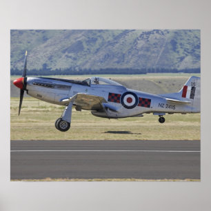 Poster Nova Zelândia, Otago, Wanaka, Warbirds Over 4