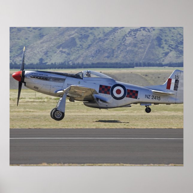 Poster Nova Zelândia, Otago, Wanaka, Warbirds Over 4 (Frente)