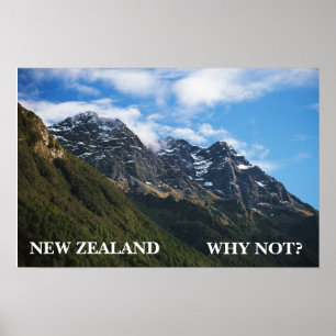 POSTER NOVA ZELÂNDIA, POR QUE NÃO?