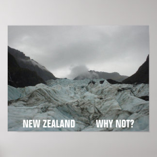 Poster nova zelândia por que não