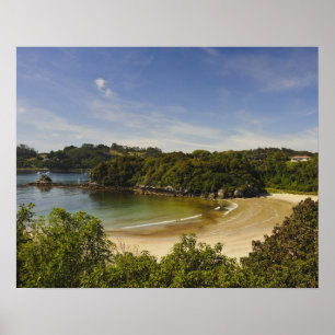Pôster Nova Zelândia, Southland, Ilha Stewart, Halfmoon