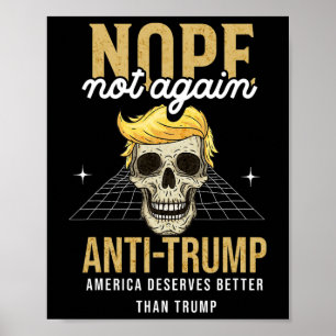 Poster Novamente Anti-Trump 2024