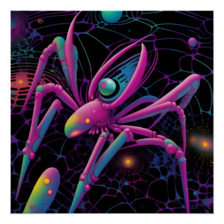 Pôster Novas Aranhas em Espaços Antigos