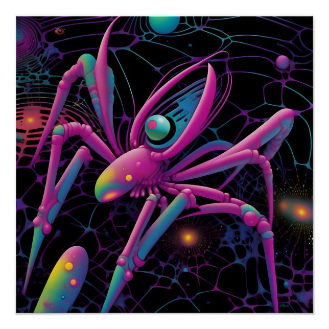 Pôster Novas Aranhas em Espaços Antigos (Frente)