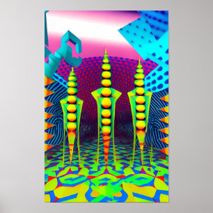 Poster Novas Dimensões Beckon - Ken Gage Art