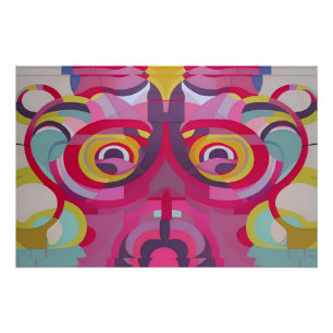 Pôster Novas Lentes - Ken Gage Abstrato Art