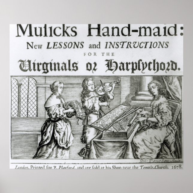 Pôster Novas lições e instruções (Frente)