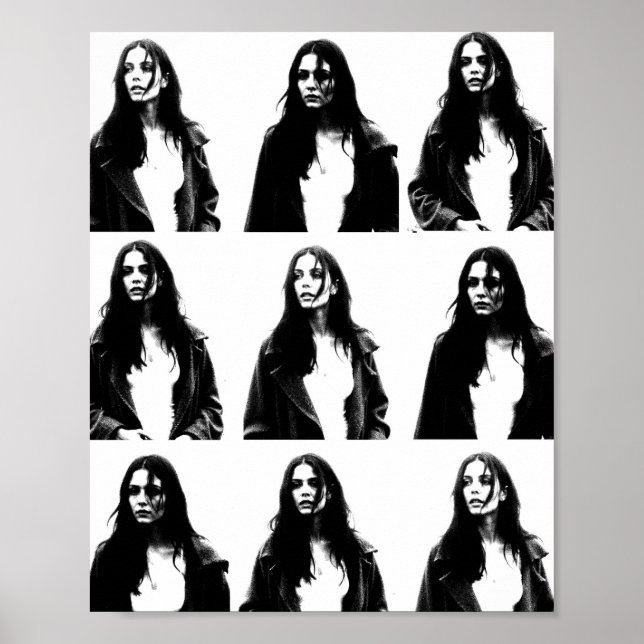 Poster Nove vezes um estranho (Frente)