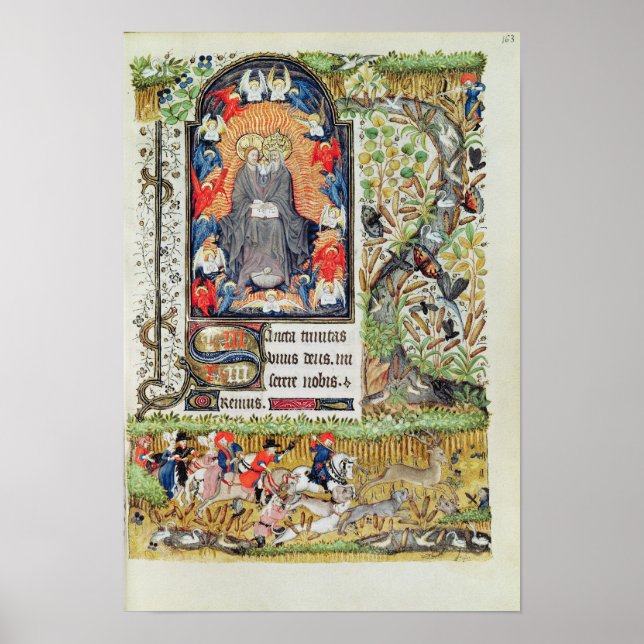 Pôster Novembro; caça aos veados (Frente)