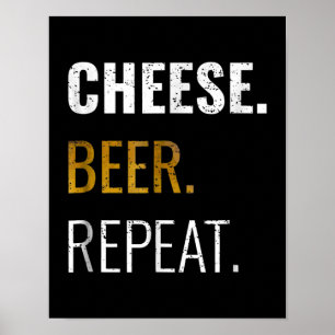 Poster Novidade da cerveja de queijo, Novidade irritada
