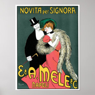 Pôster Novita Per Signora ~ E. A. Mele co.