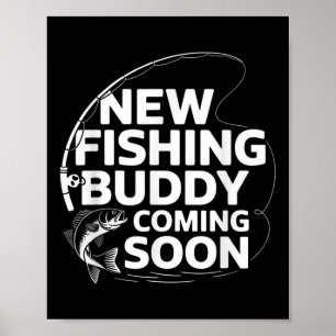Poster Novo Amigo de Pesca Chegando Em Breve Anúncio de G