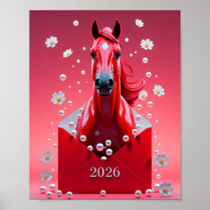Poster Novo ano chinês 2026