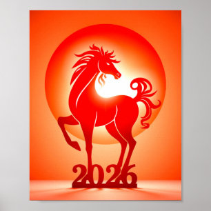 Poster Novo ano chinês 2026