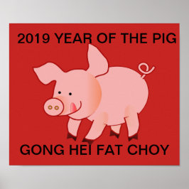 POSTER NOVO ANO CHINÊS DE 2019