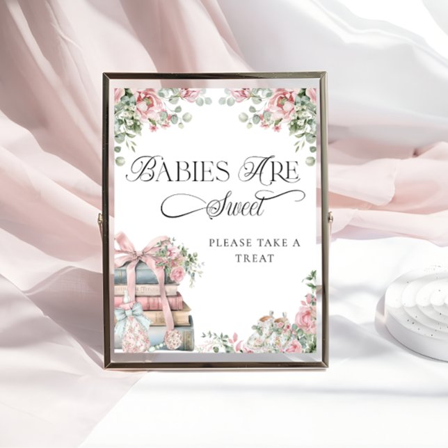 Poster Novo Capítulo Bebês Florais São Doce Tome um Trata (Criador carregado)