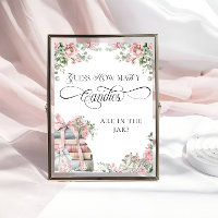 Novo Chá de fraldas de Livro de Capítulos Menina Q