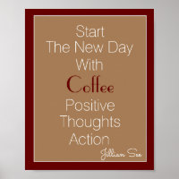 Novo Dia Café Pensamentos Positivos Ação> Citação