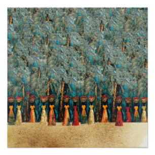 Pôster NOVO HAITI Único, Aruba, Antígua Poster