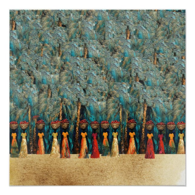 Pôster NOVO HAITI Único, Aruba, Antígua Poster (Frente)