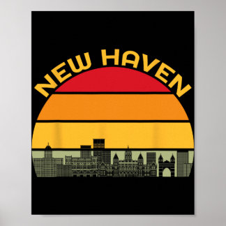Poster Novo Haven Zza Catal Do Mundo Connecticut Azza