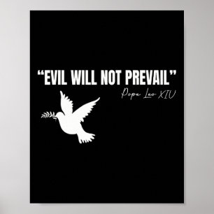 Poster Novo Mau Leo Xiv do Papa Não Impedirá Citação