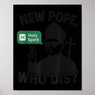 Poster Novo Papa Que Des_ Espírito Santo Papa Leão Xiv En