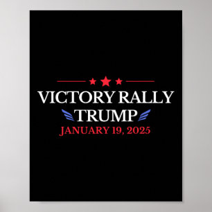 Poster NOVO! Trump Victory Rally Histórico