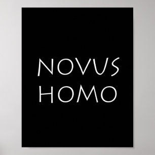 Poster Novus homo