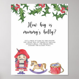 Poster Noz-cracker - Quão grande é o jogo da barriga de m