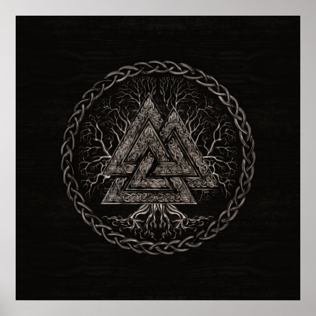 Poster Noz e Árvore da Vida (Frente)