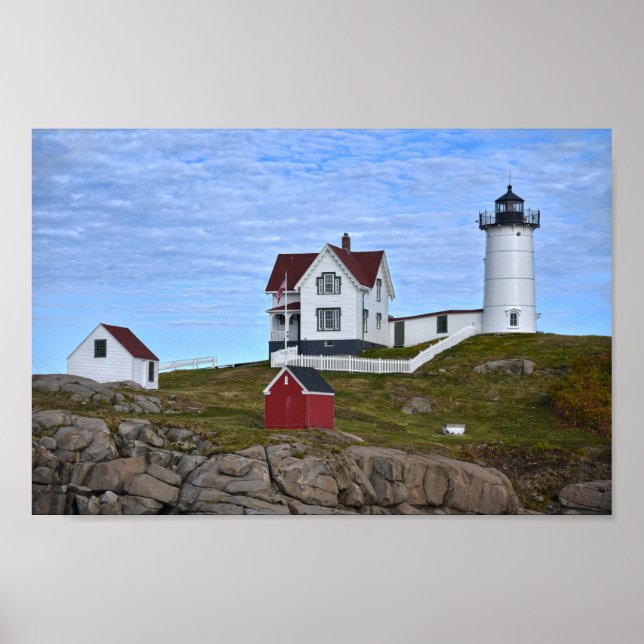 Poster Nubble Light, Cape Neddick, Maine (Frente)