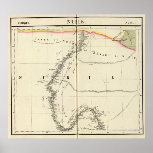 Pôster Nubia África 18 (Frente)
