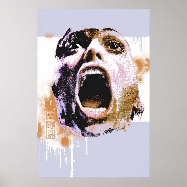 Pôster Nuclear fear (Frente)