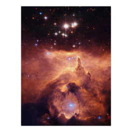 Pôster Núcleo da Nebulosa Lagosta de NGC 6357, ZGOS
