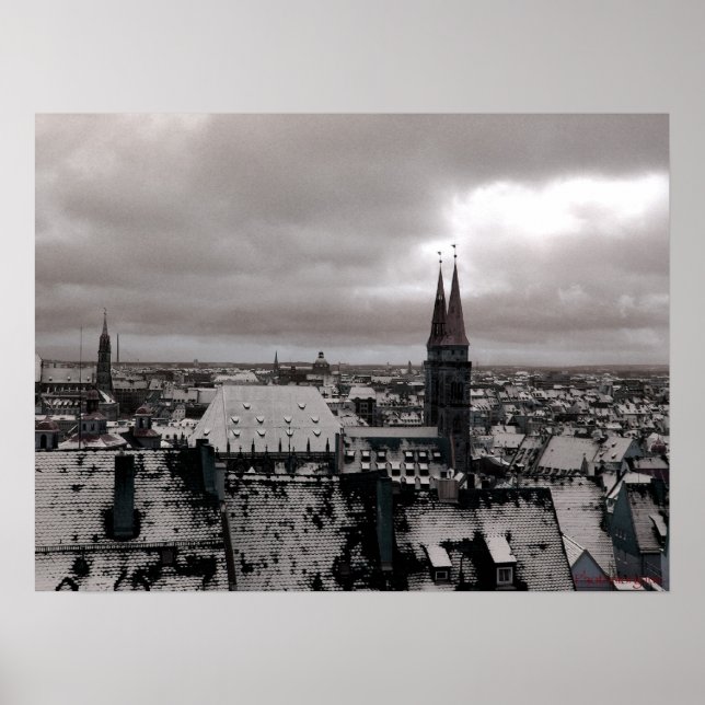 Pôster Nuernberg - Alemanha (Frente)