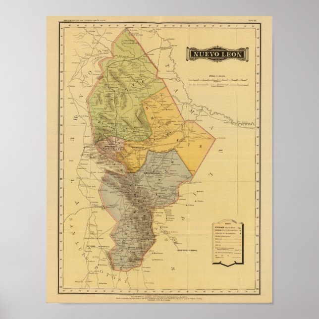 Poster Nuevo Leon (Frente)