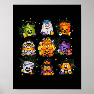 Poster Nuggets Spookets Balde de Refeição Nugge Galinha d