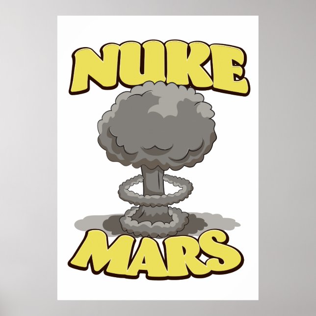 Poster Nuke Mars (Frente)