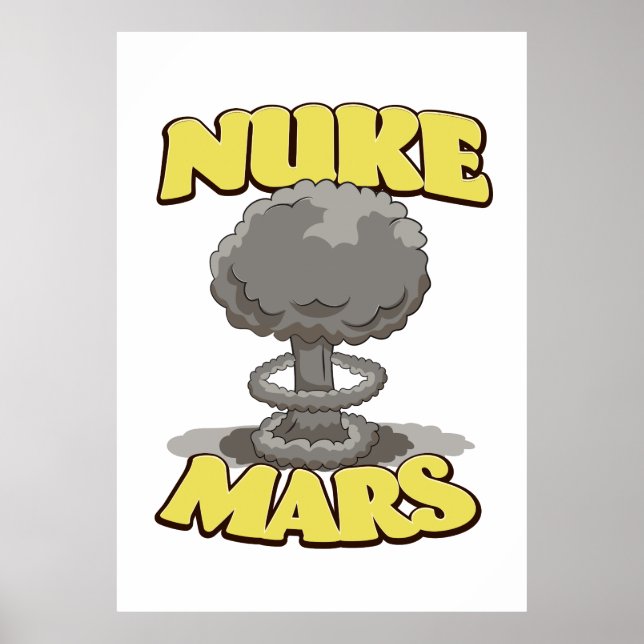 Poster Nuke Mars (Frente)