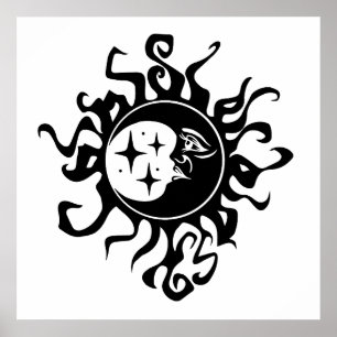 Poster Numa noite de lua escura