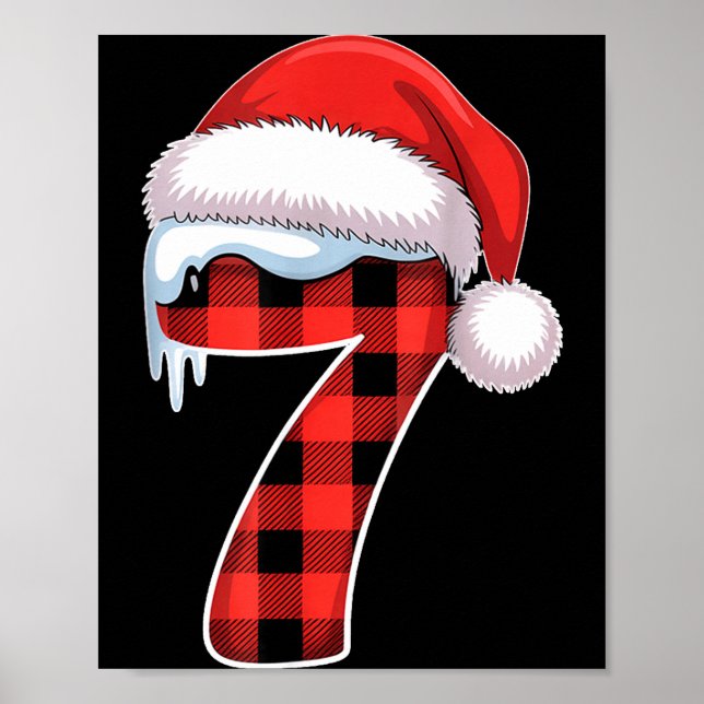 Poster Number 7 Matching 6 7 Meme Christmas Costume Men W (Frente)
