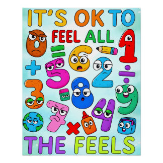 Pôster Number Day 2026 Green Calculator Math Design