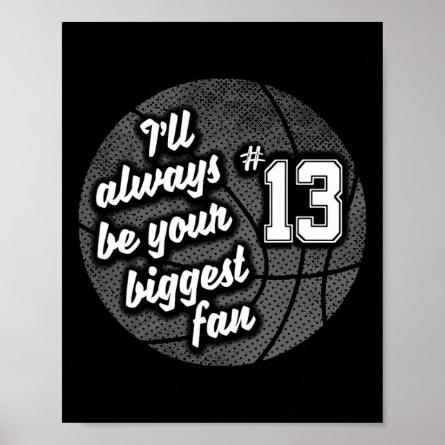Poster Número 13, o maior fã do Bysketbyll Mãe Da (Frente)