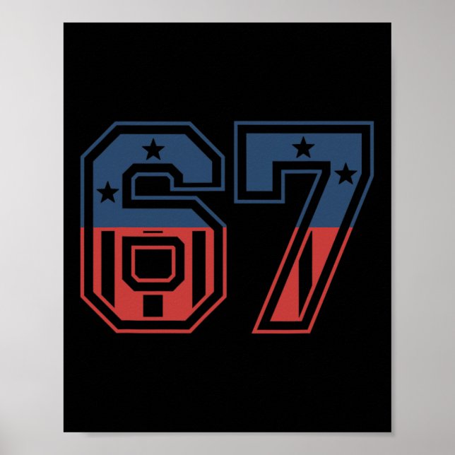 Poster Número 67 EUA  (Frente)