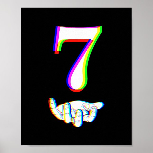 Poster Número 7 Combinando 67 Meme Fantasia de Halloween  (Frente)