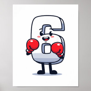 Poster Número 7 Correspondente ao Meme 67 de Boxe Homens