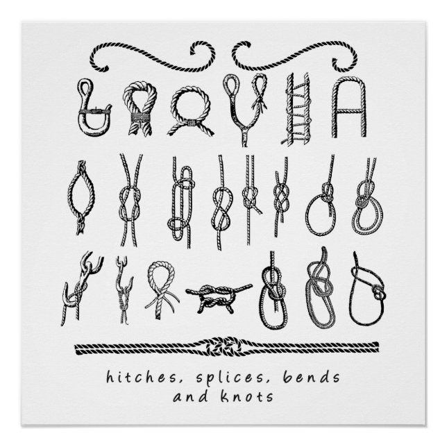 Pôster Números de marinheiro (Frente)